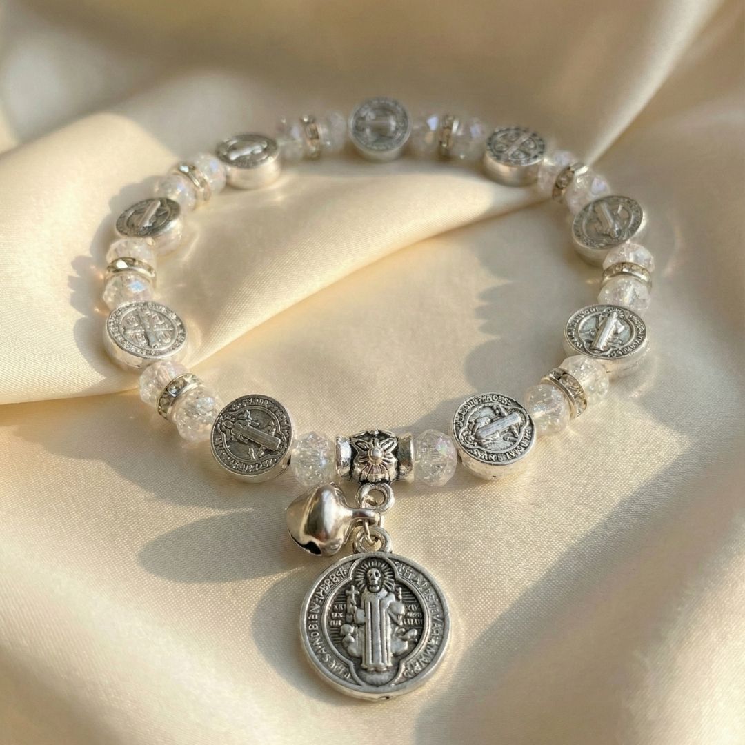 Pulsera San Benito - Protege del Mal Visible e Invisible